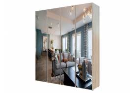 Шкаф Гранд ГШК/1-23-20-2222 (двери тип 2) с четырьмя зеркалами