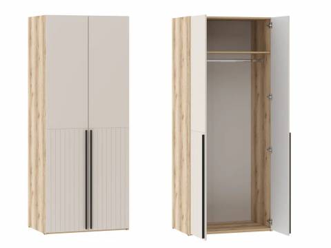 Шкаф для одежды Арден 200.04 Фасад ПВХ