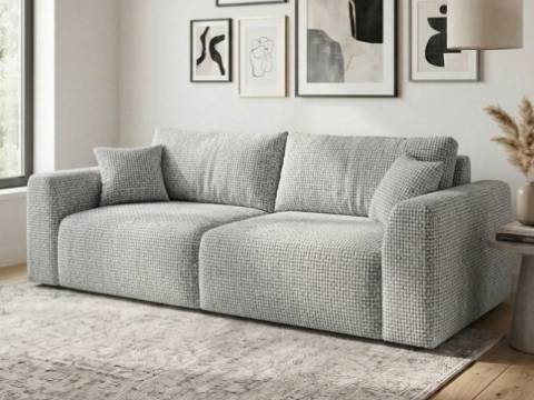 Диван Лайм светло-серый