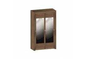 Шкаф-купе 2-х дверный Гарда Дуб галифакс Табак