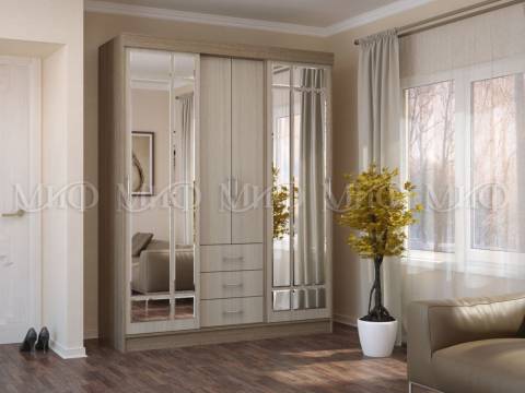 Шкаф-купе Маэстро Ясень шимо