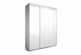 Шкаф-купе Удачный ОУ 18-6-000 белый трехдверный