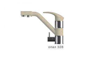 Смеситель для кухни Дуо Polygran Опал 328