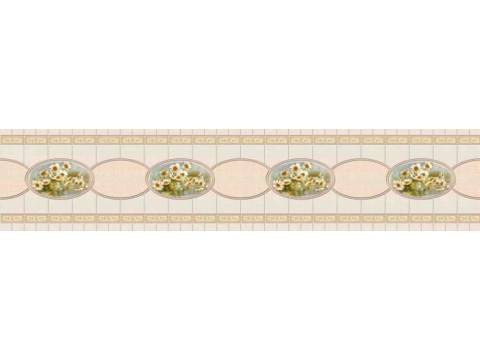 Фартук с фотопечатью Плитка с ромашками SP023