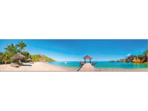 Фартук с фотопечатью Пляж SP226