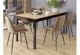 Стол обеденный Квант 1200 дуб бунратти/венге