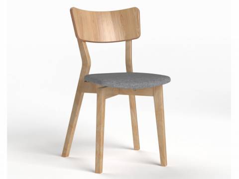 Стул Минкар 3.0 Морилка дуб натуральный-Грей