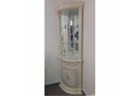 Витрина угловая Роза беж